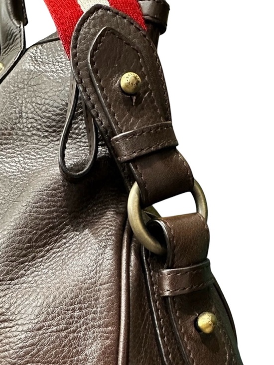 Bally Talinda Zipper Top Tote with Calfskin  Leather - Picture 5 of 12